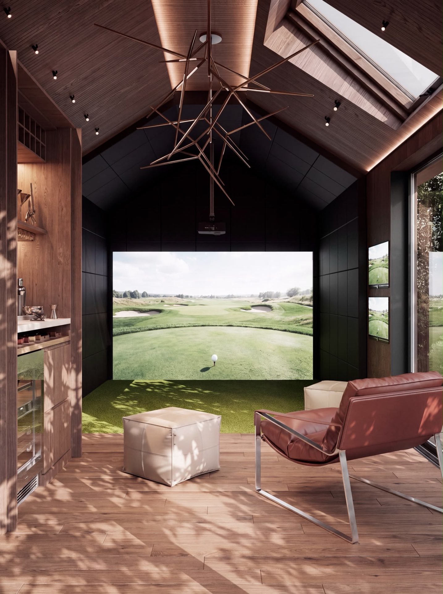 Skalva golf simulators